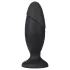Anal Adventures Platinum Rocket - plug anal grande - silicone preto