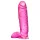 Blush B Yours Plus - dildo realista (rosa)