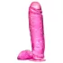 Blush B Yours Plus - dildo realista (rosa)