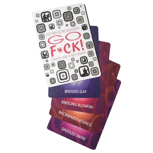 GO F*CK - baralho Kama Sutra - 52 cartas
