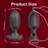 AlvUp - vibrador anal inteligente - silicone preto