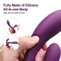 Engily Ross Bacall 2.0 - vibrador com estímulo clitóris e ponto G - lilás