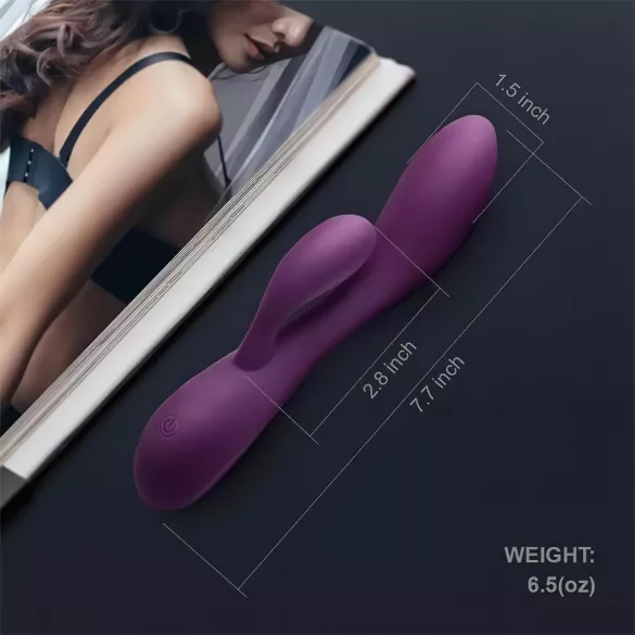 Engily Ross Bacall 2.0 - vibrador com estímulo clitóris e ponto G - lilás