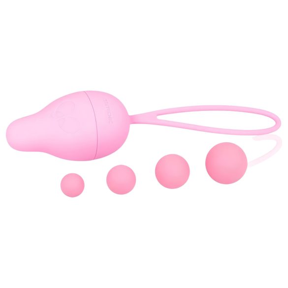 Intimichic 2.0 - Conjunto de bolas de gueixa ajustáveis (rosa)