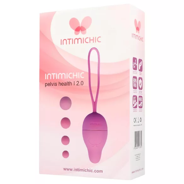 Intimichic 2.0 - Conjunto de bolas de gueixa ajustáveis (rosa)