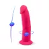 Silexd - vibrador com ventosa e controle remoto - silicone rosa