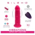Silexd - vibrador com ventosa e controle remoto - silicone rosa