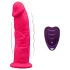 Silexd - vibrador com ventosa e controle remoto - silicone rosa