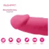 Silexd - vibrador com ventosa e controle remoto - silicone rosa