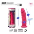 Silexd - vibrador com ventosa e controle remoto - silicone rosa
