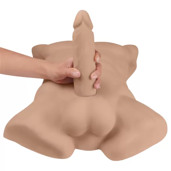 Silexd Apollo - masturbador masculino torso - cor pele escura