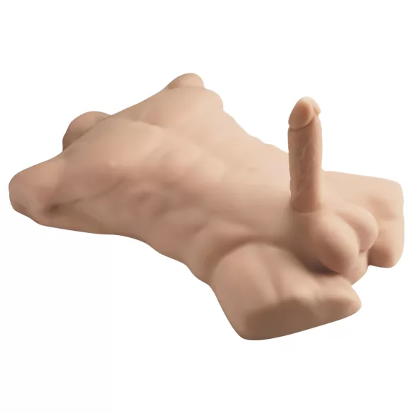 Silexd Apollo - masturbador masculino formato torso - cor natural