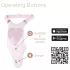 Adrien Lastic Venus - vibrador ponto G e clitóris - silicone rosa