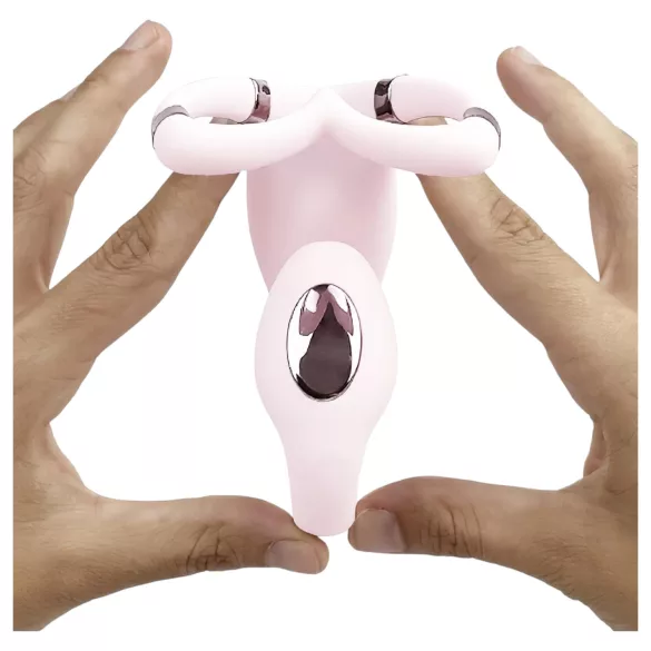 Adrien Lastic Venus - vibrador ponto G e clitóris - silicone rosa