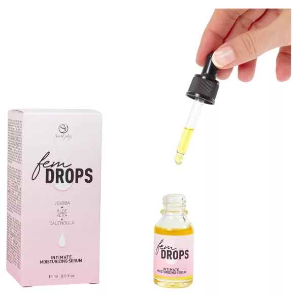 Secret Play - sérum íntimo feminino - cuidado diário - 15ml