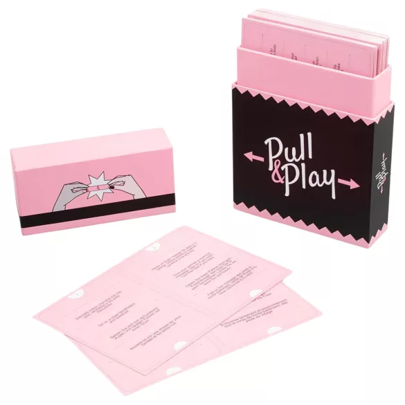 Secret Play Pull & Play - jogo erótico de cartas para casais (50 cartas) - em 7 idiomas