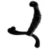 Addicted Toys - massageador de próstata e períneo (preto) - 11,3 cm