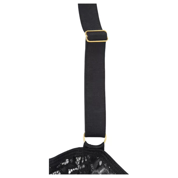 Subblime - body estampado com cinto de cetim (preto)