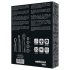 Addicted Toys - Conjunto de Anéis Penianos em Silicone - Preto (7 peças)