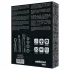 Addicted Toys - anel peniano silicone - kit com 7 peças - preto
