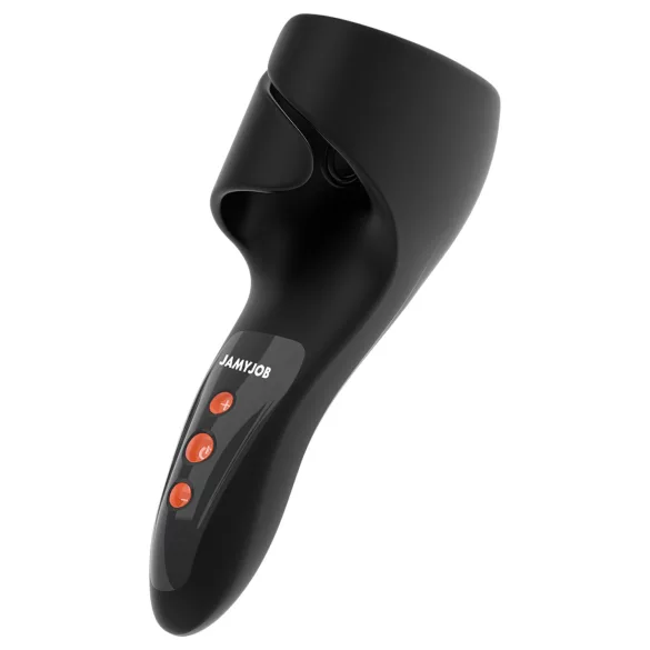 JamyJob - masturbador masculino pulsante - vibrador de glande - preto