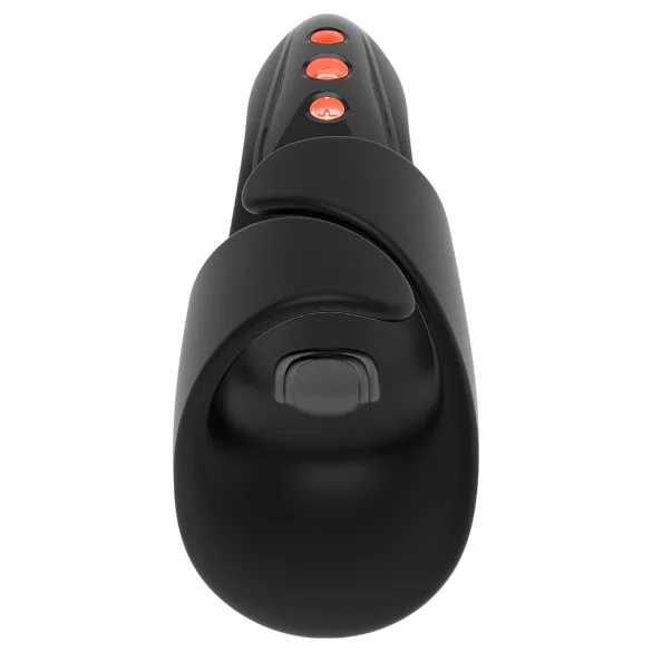 JamyJob - masturbador masculino pulsante - vibrador de glande - preto