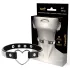 Coquette - coleira choker com pingente de coração strass - preto