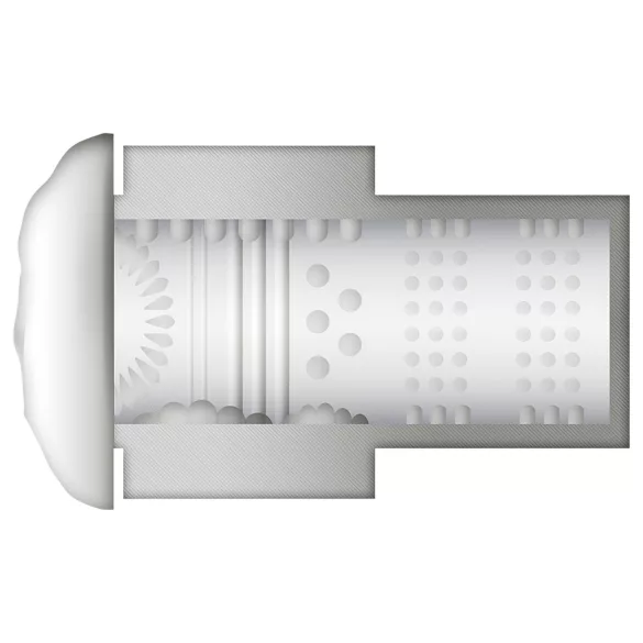 JamyJob - masturbador masculino vibratório movimento vertical - preto