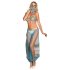 Subblime - Fantasia Transparente Estilo Indiano - (Azul)