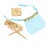 Subblime - Fantasia Transparente Estilo Indiano - (Azul) - L/XL