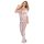 Subblime 951818 - macacão rendado com padrão rosa - (branco) - Tamanhos S-L