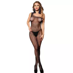 Subblime 952037 - macacão em rede com strass (preto) - S-L