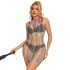 Subblime 952341 - Vestido em rede arco-íris com alças - Tamanhos S-L