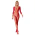 Subblime 952419 - macacão strass brilhante - vermelho - XS-M