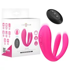 Intense Julia - vibrador ponto G e clitóris - silicone rosa