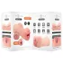 Intense Deep Touch Riley - masturbador boca e vagina realista - cor natural