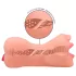 Intense Deep Touch Riley - masturbador boca e vagina realista - cor natural