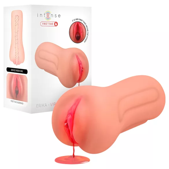 Intense First Time Erica - masturbador vagina realista virgem - cor natural