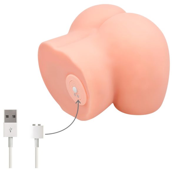 Intense First Time Ariana - masturbador realístico virgem vibratório