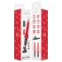 Intense Cynthia - vibrador com ventosa e função de impulso - silicone vermelho
