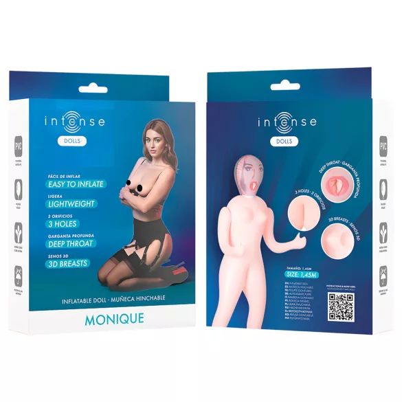 Intense Dolls Monique - boneca inflável em borracha