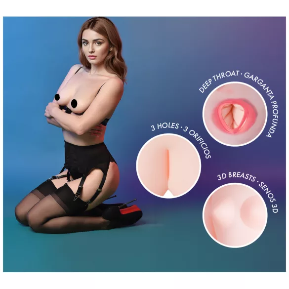 Intense Dolls Monique - boneca inflável em borracha