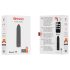 Oninder - mini vibrador inteligente (preto)