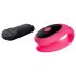 Virgite - Vibrador de casal com controle remoto (preto e rosa)