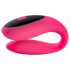 Virgite - Vibrador de casal com controle remoto (preto e rosa)