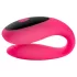 Virgite - vibrador para casal com controlo remoto (preto‑rosa)