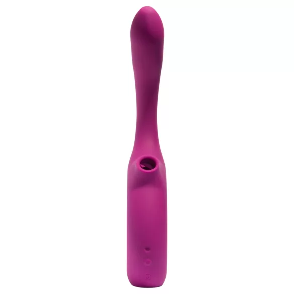 Platanomelón Momba - sugador clitóris e estimulador ponto G - silicone vermelho