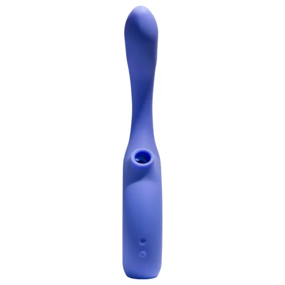 Platanomelón Momba - sugador clitóris e estimulador ponto G - silicone azul