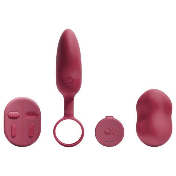 Platanomelón Mobi - Kit Vibradores 2 Peças (vermelho)