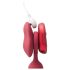 Platanomelón Mobi - Kit Vibradores 2 Peças (vermelho)